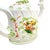 Eggshell Vintage Ceramic Hand-Painted Watering Can For Sale - Image 8 of 10