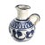 Italian Eden Ceramic Blue Gray Carafe/Pitcher For Sale - Image 4 of 9