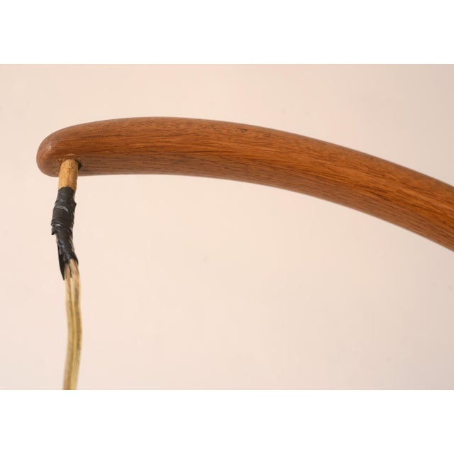 Vintage Danish Modern Sculptural Teak Floor Lamp For Sale - Image 10 of 18