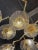 Murano Gold Flower Chandelier For Sale - Image 4 of 10