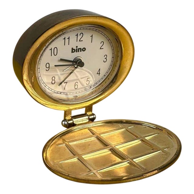 Travel Alarm Clock from Bino, Italy For Sale