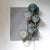 Not Yet Made - Made To Order Circle Blue Grey Wall Sconce by Sander Bottinga, Set of 3 For Sale - Image 5 of 10