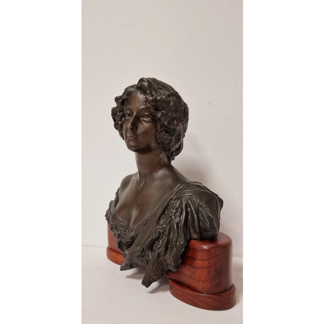 Antonio Ugo, Figurative Sculpture, 1910, Bronze For Sale - Image 4 of 16
