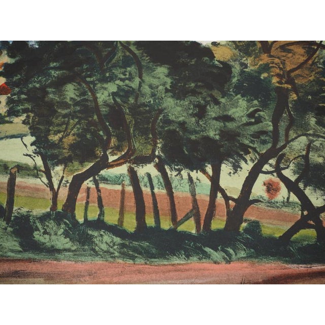 André Derain, The Village Fields, Signed Lithograph For Sale - Image 7 of 8