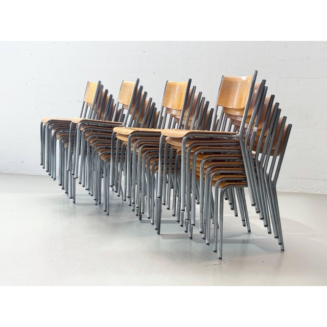 Vintage Stacking Chair by Gustav Hassenpflug for Embru, 1970s For Sale - Image 12 of 18