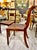 Set of 6 Hand-Carved English Regency Mahogany Dining or Side Chairs, 1800-1810 14 For Sale - Image 4 of 9
