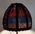 Metal Mid-Century German Floor Lamp with Brass Base and Sequin Shade from Lamplove, 1950s For Sale - Image 7 of 11