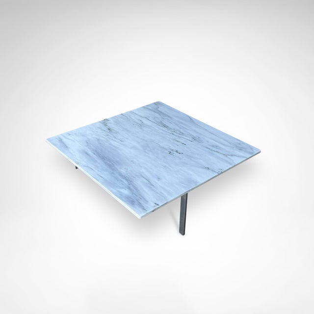 KW1 Metal and Marble Coffee Table by Hank Kwint for Metaform, 1980s For Sale - Image 4 of 9