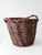 Vintage Wicker Gathering Basket For Sale - Image 11 of 12