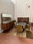 Mid-Century Modern Vintage Dining Set, 1940, Set of 9 For Sale - Image 3 of 17