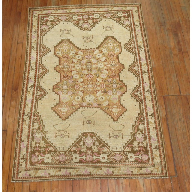 Antique Karabagh Rug - 4'3" x 6'7" For Sale - Image 12 of 18