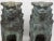 A captivating duo of bronze Foo Dogs, dating back to the early 20th century, exudes timeless charm. These exquisite...