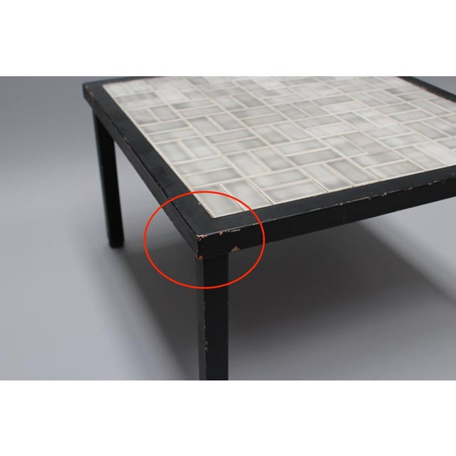 Mid-Century French Tiled Tables, 1960s, Set of 3 For Sale - Image 15 of 18