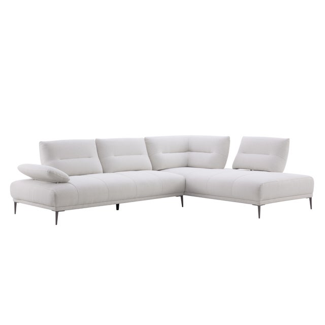 The Manhattan Sofa brings a tailored, modern profile to the classic L-shaped sectional. Upholstered in high-performance...