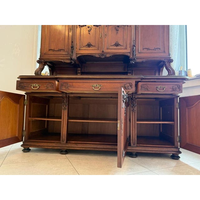 Baroque Pfeiferl Topboard Buffet, 1880s For Sale - Image 11 of 18
