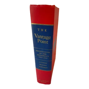 1971 First Edition “ the Vantage Point” Lbj Book