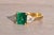 Diez Avenida: Outstanding 2.25 Carat Natural Emerald With Diamond Side Stones For Sale In Philadelphia - Image 6 of 12