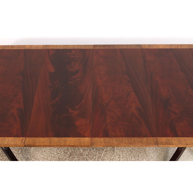 Baker Historic Charleston Mahogany Dining Room Table For Sale - Image 14 of 18