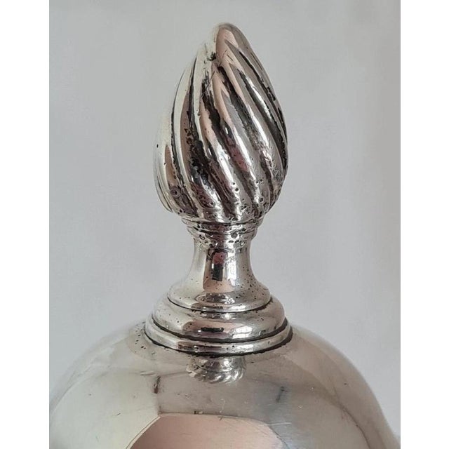 Antique George III Sterling Silver Coffee Pot from Thomas Wallis I, London, 1771 For Sale - Image 4 of 11