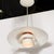 Paint Mid-Century White & Orange Enamel Ph 4/3 Pendant Chandelier by Louis Poulsen For Sale - Image 7 of 12