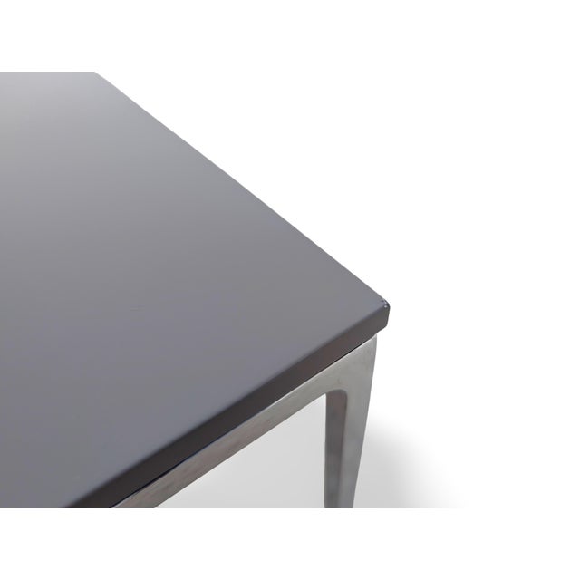 Metal MDF and Chrome-Plated Mell Coffee Table from Cor For Sale - Image 7 of 8