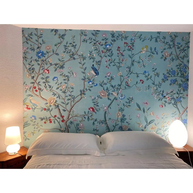 If you love the look of De Gournay wallpaper but not the price , this is for you. The listed price is for 3 panels of 36"...