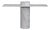 Console Table in White Carrara Marble by Angelo Mangiarotti for Skipper Loico Collection, 1980 For Sale