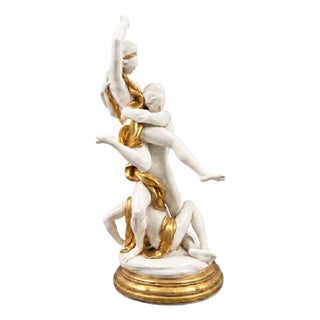 Giuseppe Cappè, Nude The Rape of Proserpina, 1963, Porcelain For Sale