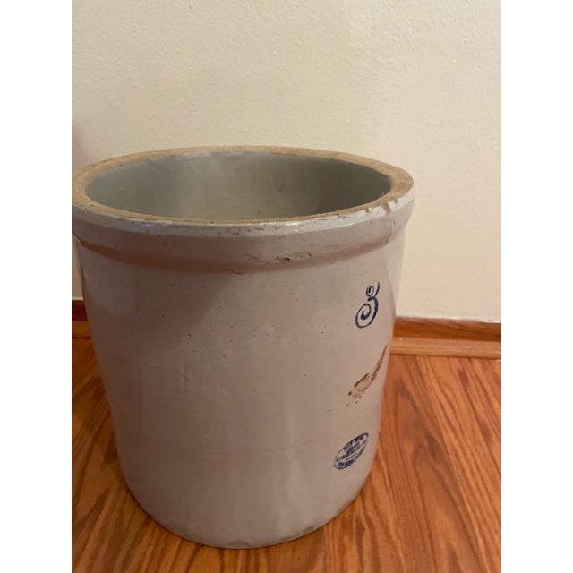 1960s Red Wing Number 3 Crock For Sale In Naples, FL - Image 6 of 7