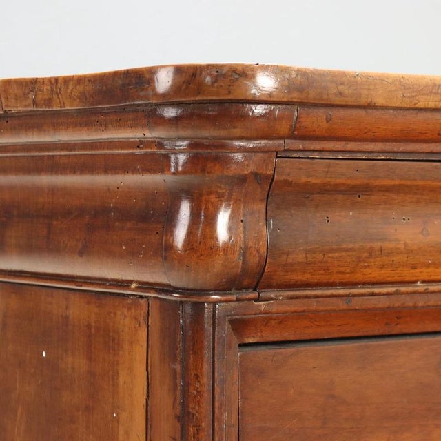 19th Century Louis Philippe Walnut Chest of Drawers, Italy For Sale - Image 3 of 12