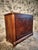 Art Deco French Walnut and Mahogany Sideboard with Marble Top, 1920s For Sale - Image 4 of 18