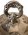 Rococo Vintage Rococo Oneida Usa Silverplate Covered Ice Bucket Ornate Floral Lid Glass Liner For Sale - Image 3 of 9