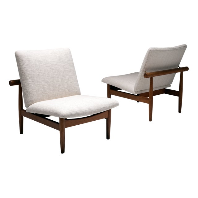 Model FD 137/1 Lounge Chairs by Finn Juhl for France & Søn, 1960s, Set of 2 For Sale