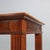 Wood Walnut Desk with Brown Leather Insert, Italy For Sale - Image 7 of 11