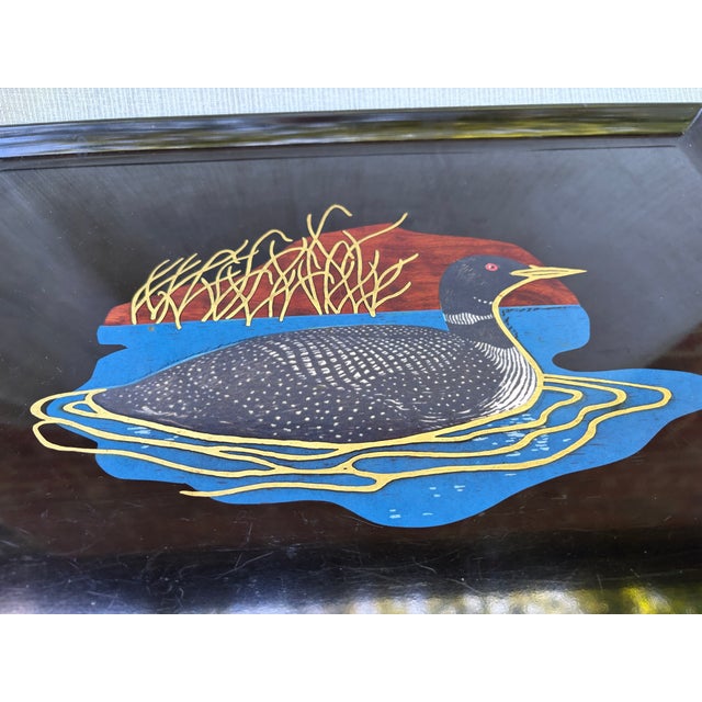 Vintage Couroc of Monterey Duck Tray For Sale - Image 17 of 18
