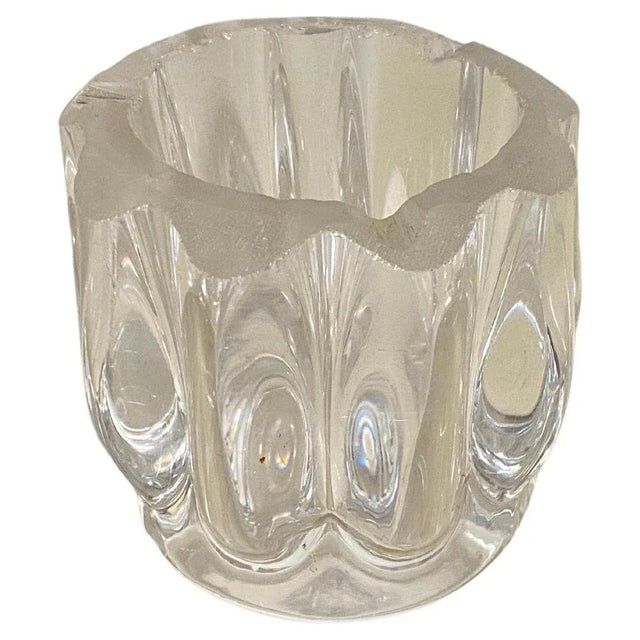 Art Deco Molded Glass Ashtray, 1940 For Sale - Image 11 of 11