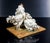 Ceramic Rooster and Hens Sculpture by G. Cacciapuoti For Sale - Image 7 of 18