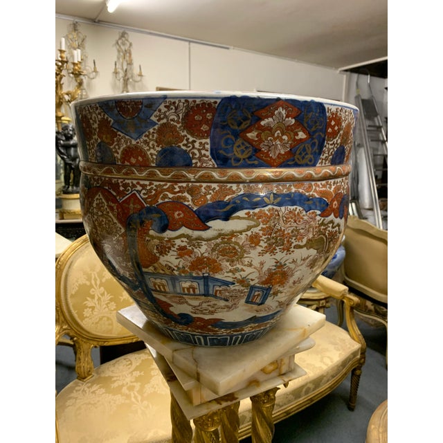 Late 19th Century Cache Pot in Imari Porcelain For Sale - Image 10 of 10
