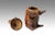 Sussex Pig Pottery Drinking Vessel, Jug and Cup, Belle-Vue Pottery, Rye, Frederick Mitchell Circa 1870 For Sale - Image 4 of 4