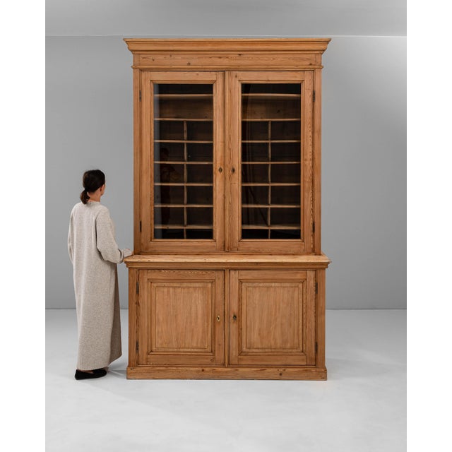 19th Century French Wooden Vitrine For Sale - Image 18 of 18