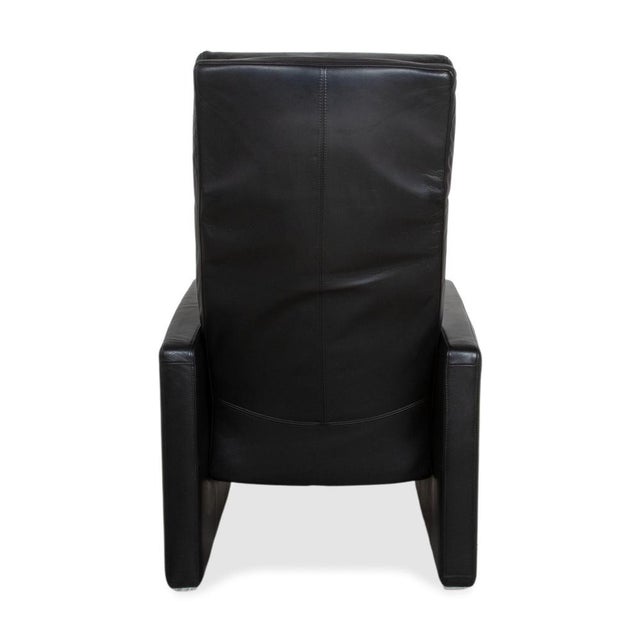 Ego Armchair in Black Leather from Rolf Benz For Sale - Image 16 of 18