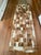 Extra-Long Patchwork of Axis Deer Hair-on Hide Table Runner For Sale - Image 4 of 12