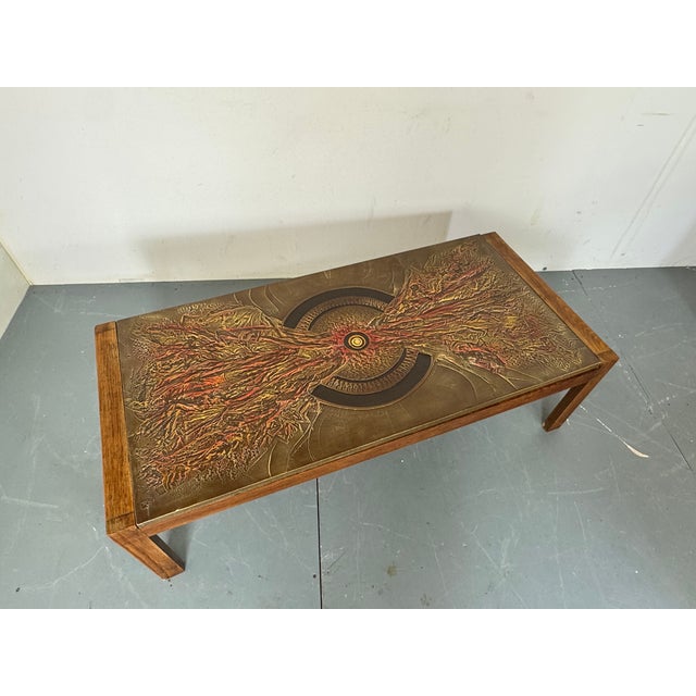 Mid-Century Brutalist Regency Coffee Table, 1960s For Sale - Image 15 of 16