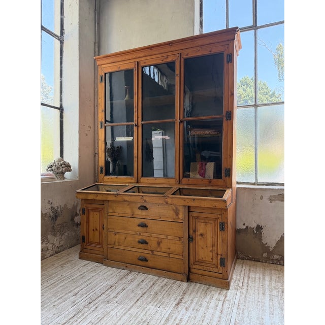 19th Century Napoleon Grocery Store Cupboard For Sale - Image 5 of 18