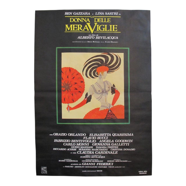 Original Italian Movie Poster - 1985, La Donna Delle Meraviglie For Sale