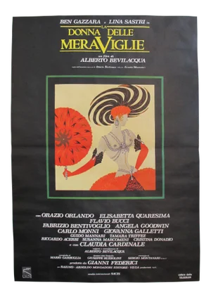 Original Italian Movie Poster - 1985, La Donna Delle Meraviglie