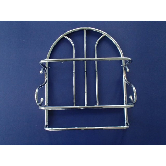 Art Deco Bathroom Towel Rack, 1930s For Sale - Image 3 of 7