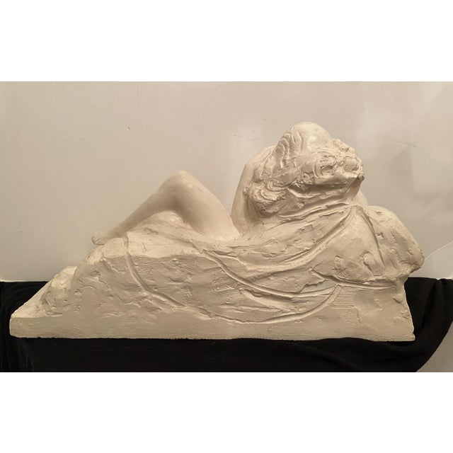 Louis Botinelly 1925 "Nu Allonge" Plaster Sculpture For Sale In New York - Image 6 of 6