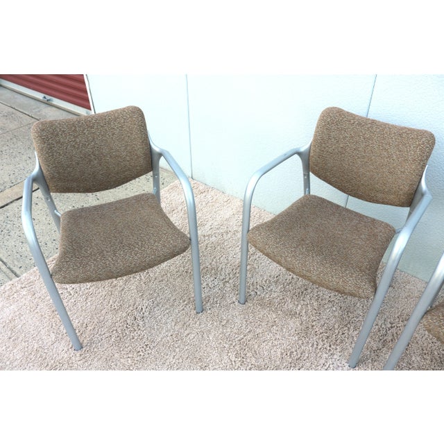 Herman Miller Modern Mark Goetz for Herman Miller Aside Side Stacking Chairs - Set of 4 For Sale - Image 4 of 12