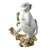 White Mid-Century Hand Painted Italian Ceramic Monkey Sculptures – A Pair For Sale - Image 8 of 10